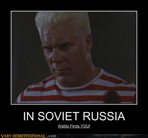 In Soviet Russia, Waldo Finds YOU!