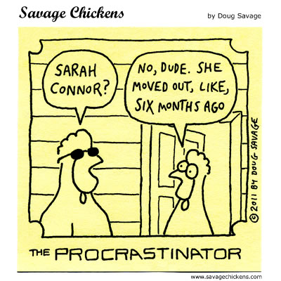 The procrastinator