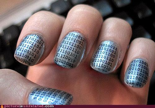 Best Geek Nail Art Ever