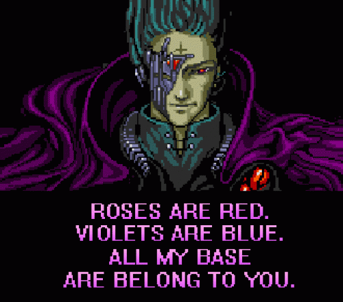 Zero Wing Valentine