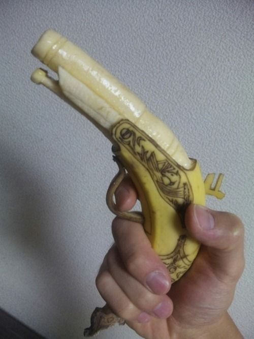 Pistolet en banane