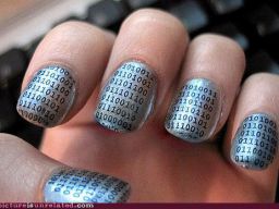 Best Geek Nail Art Ever