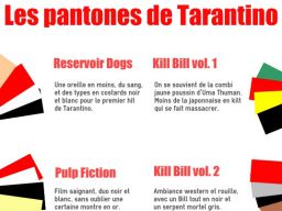 Les pantones de Tarantino